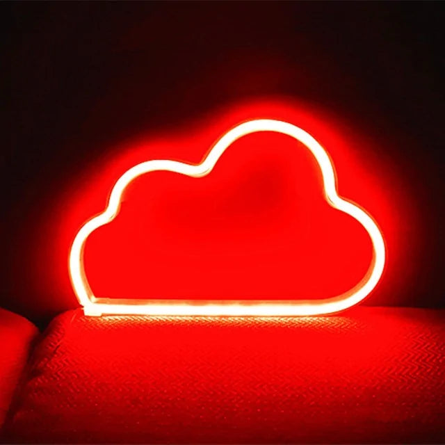 Cartoon Cloud LED Neon Sign Lamp