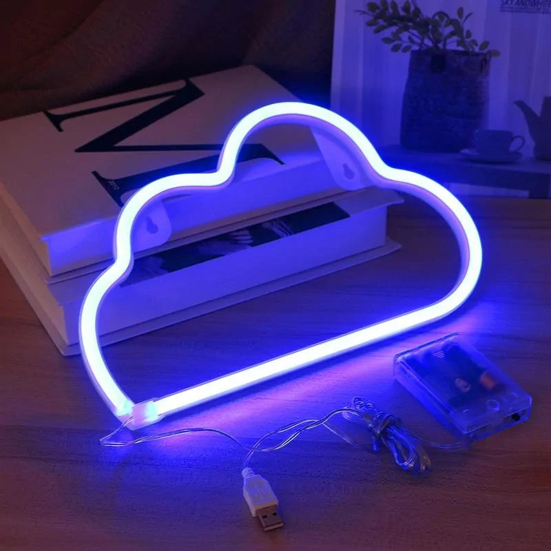 Cartoon Cloud LED Neon Sign Lamp