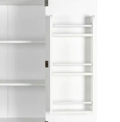 70.87Tall Kitchen Pantry, Storage Cabinet , Kitchen Cabinet , Drawer And Adjustable Shelves, For Kitchen, Dining Room, White