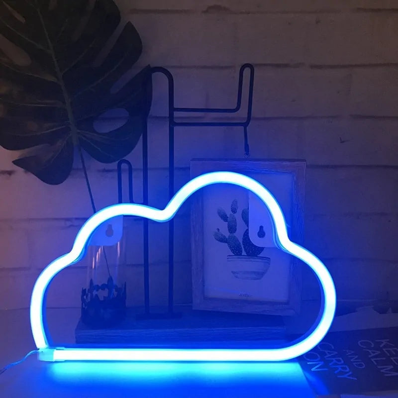 Cartoon Cloud LED Neon Sign Lamp