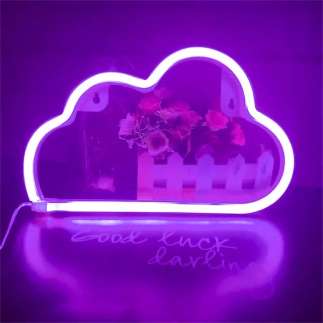 Cartoon Cloud LED Neon Sign Lamp